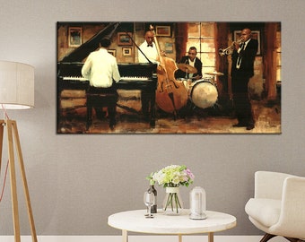 Jazz, Musik, Jazzmusik, Orkester, Blues, Rockmusik, Saxofon, Trumpet, Piano, Sång