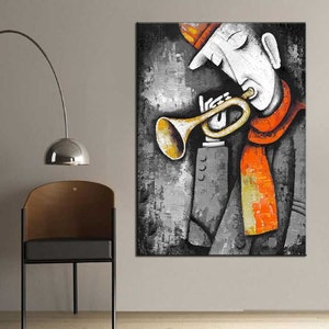 Trumpet, Illustration, Abstract