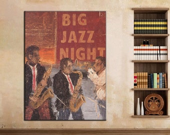 Jazz Club, Noite e Música, Concerto, Orquestra, Noite de Jazz