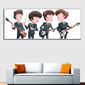The Beatles, John Lennon, Paul McCartney, George Harrison, Ringo Starr, Band, Cult, Rock and Roll,