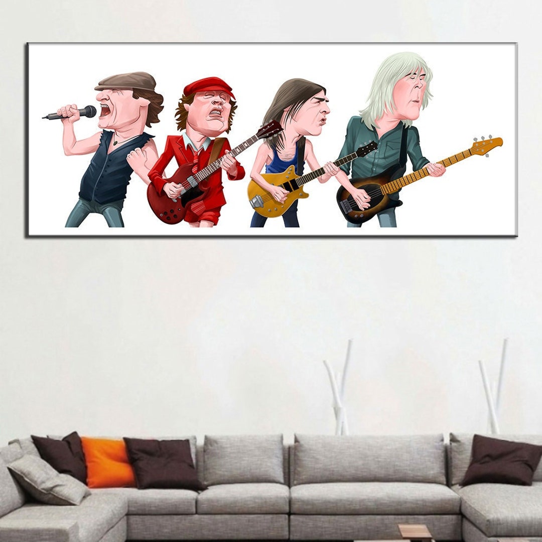 AC/DC, Hard Rock, Heavy Metal, Rock and Roll - Etsy