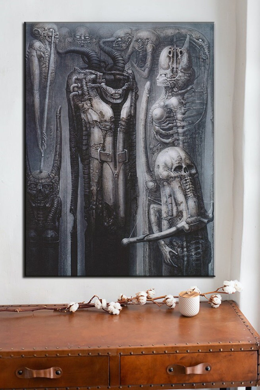 ギーガー　ネクロノームⅴ　ポスター ネクロノミコン、ギーガー、ハンス・ルドルフ・ギーガー、エイリアン