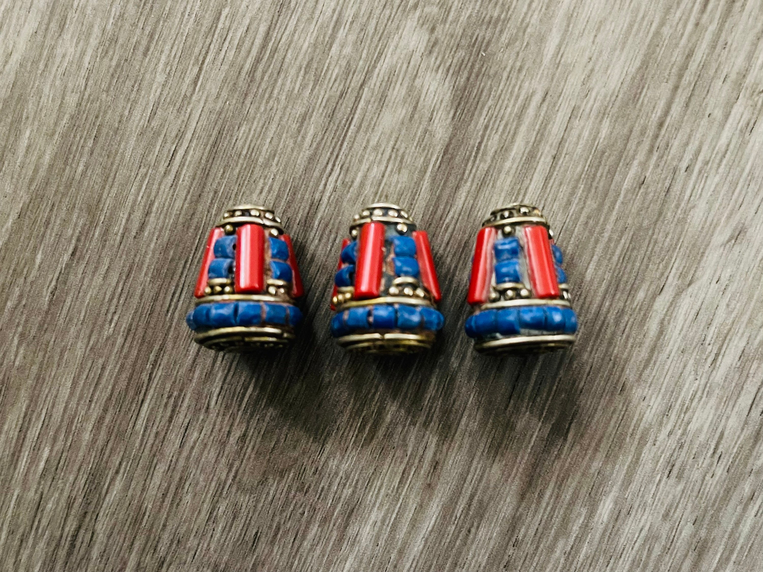 Pandahall 100pcs Tibetan Style Alloy Cord Ends Caps