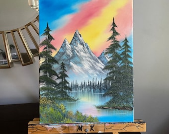 Mountain Ridge Lake- Bob Ross Season 23 Episode 3 - Etsy