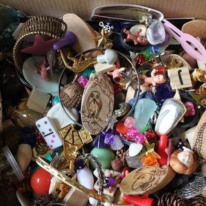 Goblin Confetti, Crow&#39;s Treasures Mystery Bag, Trinkets, Curiosities, Trinkets