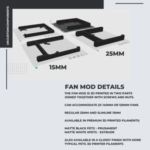 Mod de ventilador NZXT H1 V2 2022 y panel de entrada frontal opcional. imagen 6