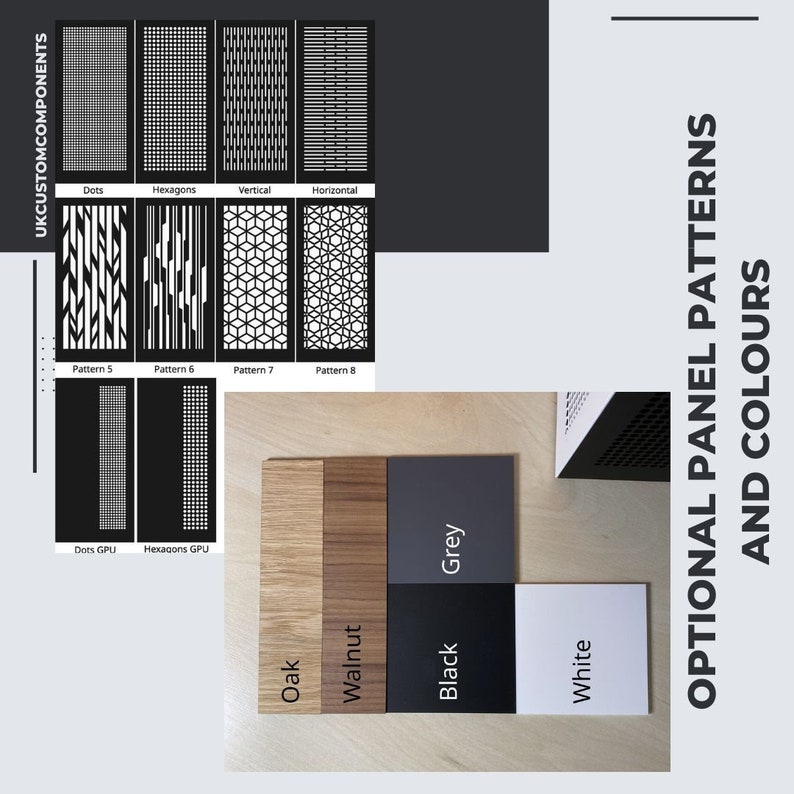 Mod de ventilador NZXT H1 V2 2022 y panel de entrada frontal opcional. imagen 8