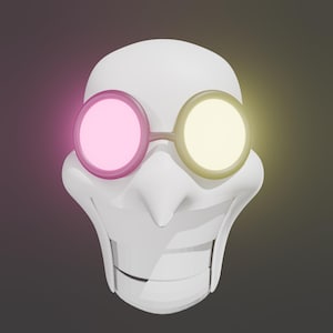 Spamton Mask STL Digital Download