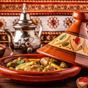 Traditional Moroccan Tagine A Unique Piece image 2