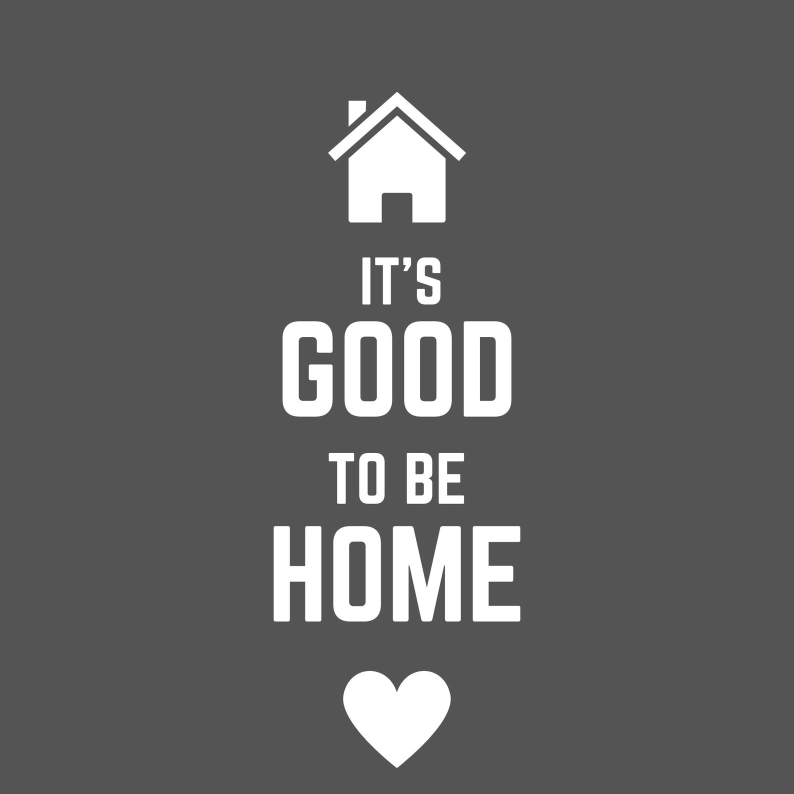 It's Good to Be Home, Wall Art for Introverts, Homebody Home Decor, HSP