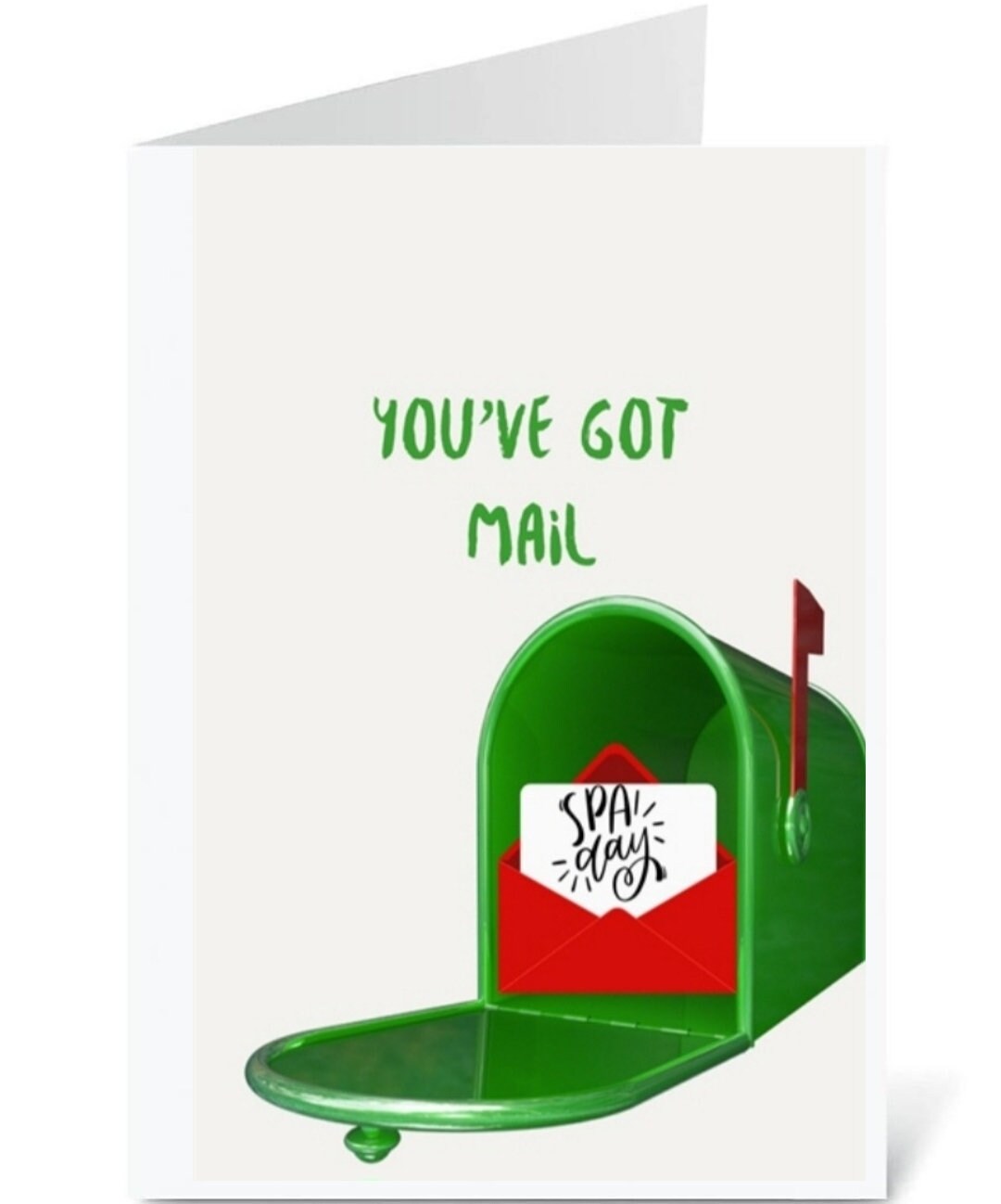 Happy Birthday Card Spa Day Birthday Card Mail Birthday Etsy