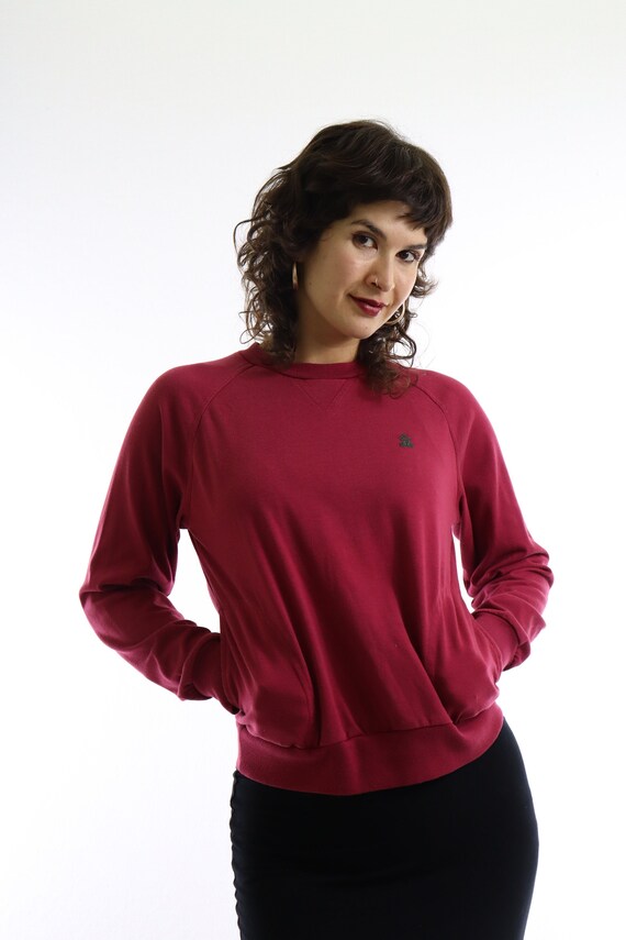 Casual 80’s Sportswear Raspberry Pink Red Normcore