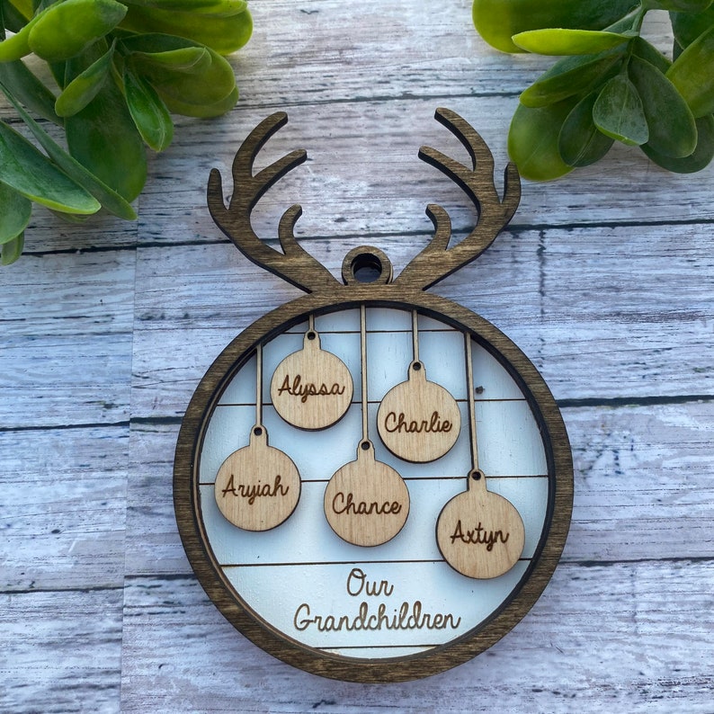 Family Christmas Ornament Personalized Family and Pet Etsy