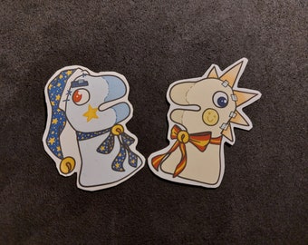 Sun and Moon Sock puppet Friends!