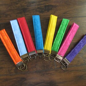 Fabric Keyfob Keychains