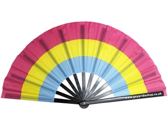 Giant Cracking Fan - Pansexual Flag