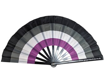 Giant Cracking Fan - Asexual Flag