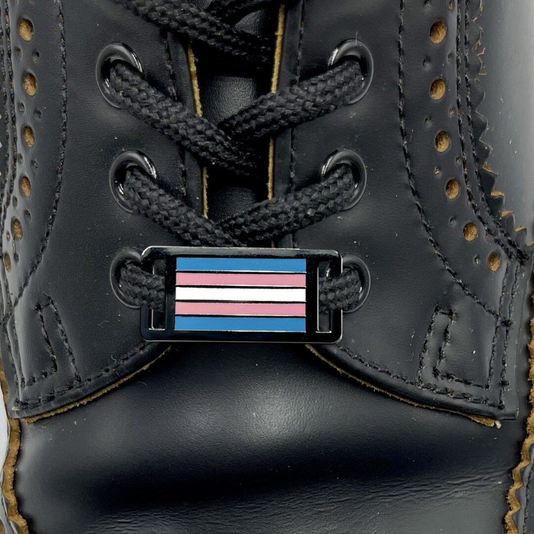 Shoelace Tags Transgender Flag 2 Pack Etsy