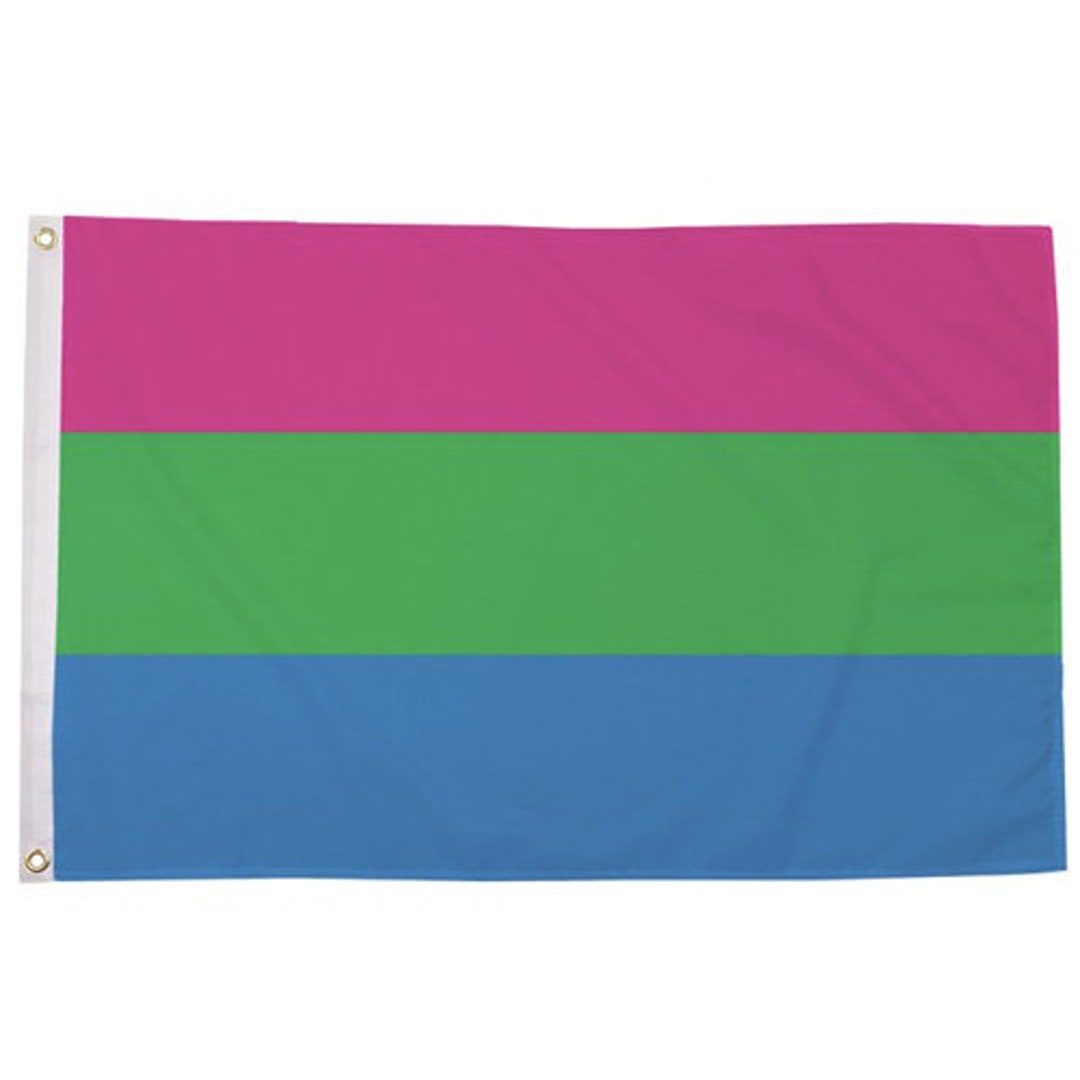 Polysexual Premium Flag / 5ft X 3ft / With Sewn Hems & - Etsy