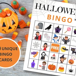 Halloween Bingo Halloween Activities and Games Printable Activities for ...