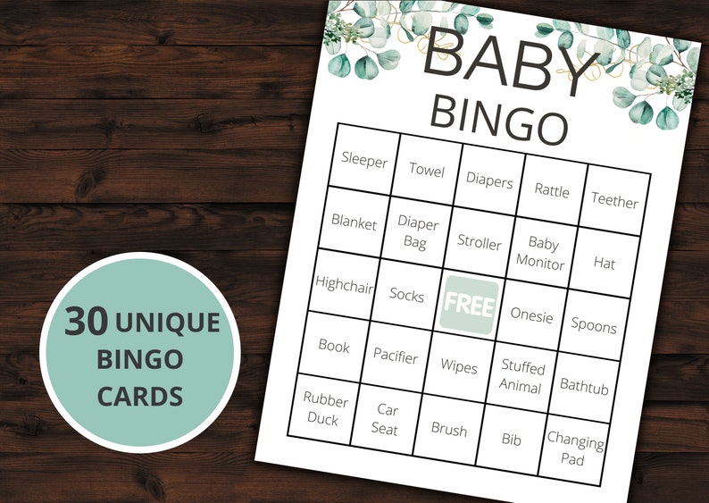 Scrapbooking Bingo Journal Cards Digital Bingo Cards Instant Download