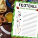 Football Emoji Pictionary | Printable Football Game | Football Activity ...