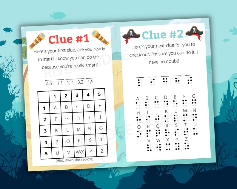 Outdoor Pirate Treasure Hunt for Older Kids | Pirate Scavenger Hunt ...