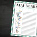 New Year's Eve Emoji Pictionary Printable New Year's Game New Years Activity for Kids and Adults ...
