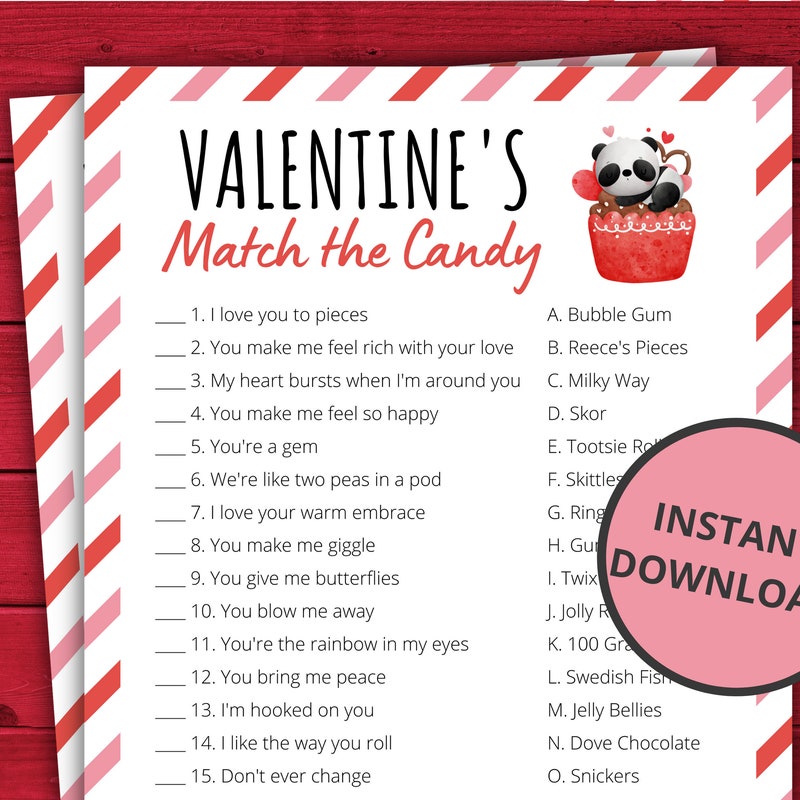 Christian Valentine Games - Etsy