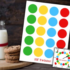 Elf Twister | Christmas Elf Activity | Holiday Elf Ideas, Props and ...