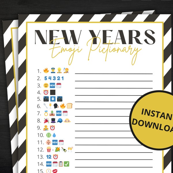 New Years Eve Decorations - Etsy