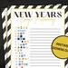 New Year's Eve Emoji Pictionary Printable New Year's Game New Years ...