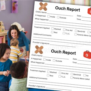 Daycare Form Bundle | Printable Forms for Daycare, Preschool, Nanny ...