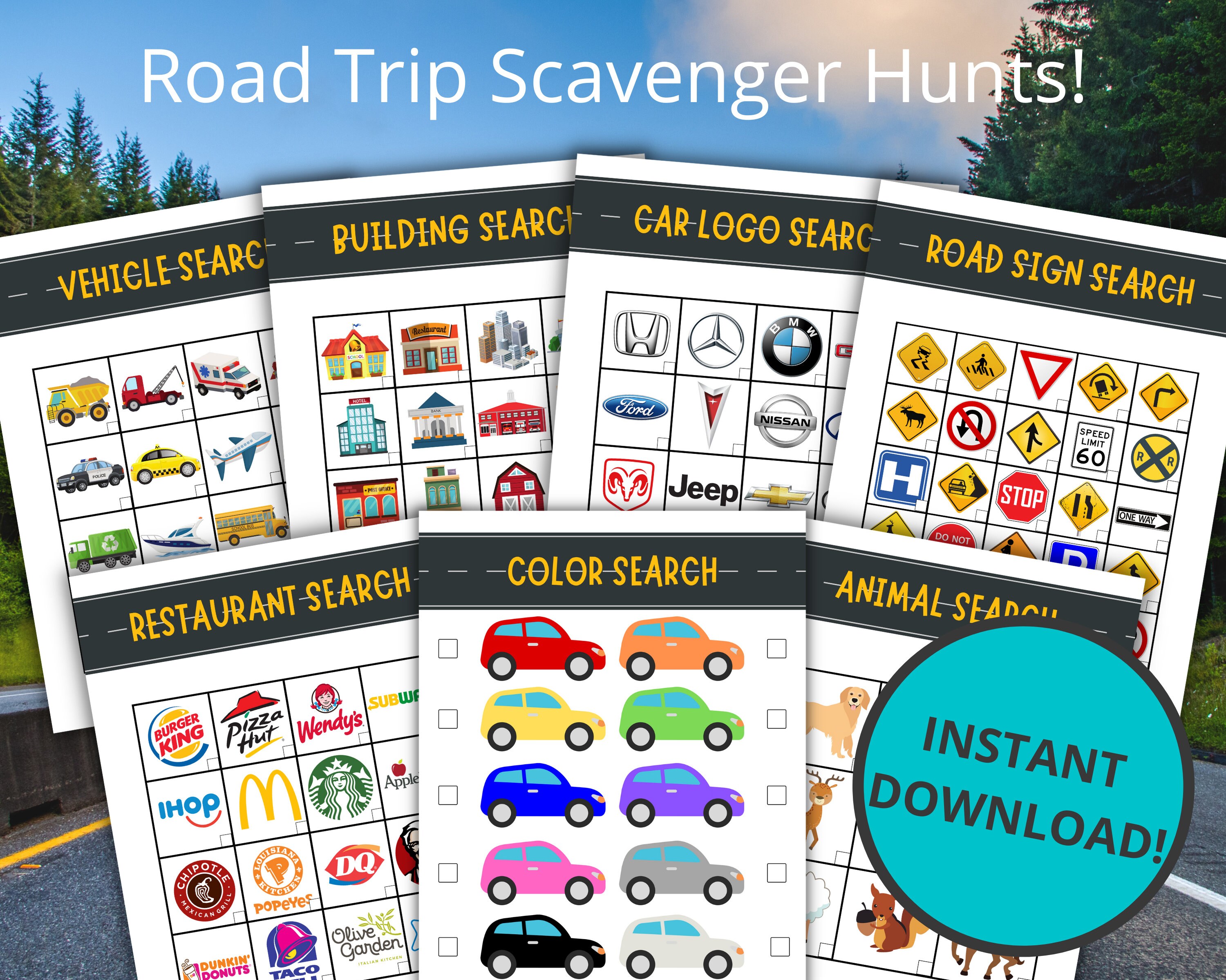 Car Trip Games Book