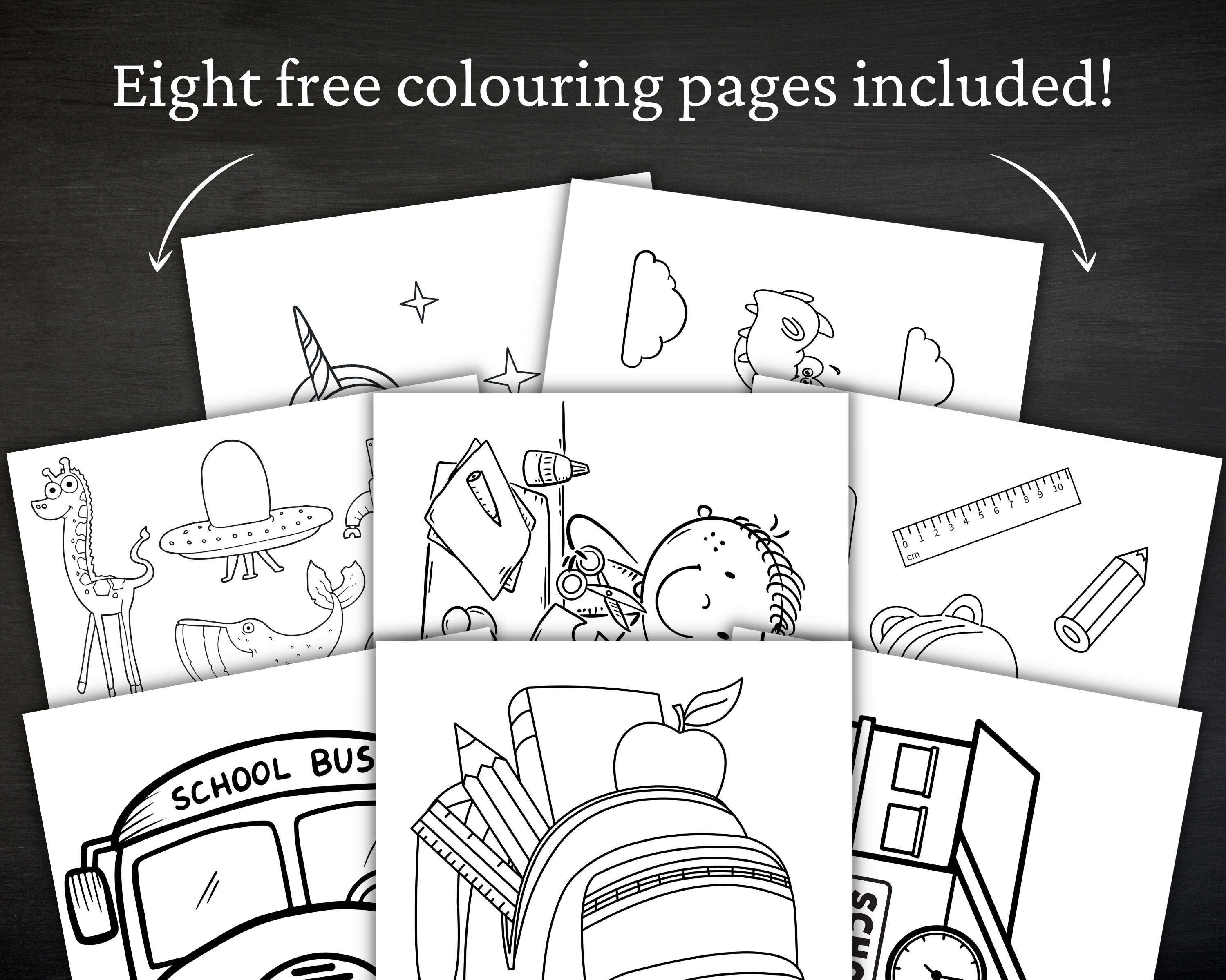 Back to School Game Bundle | Printable Games and Activities for Kids ...