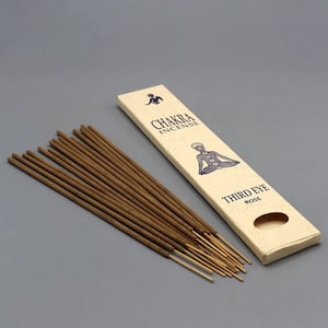Rose third eye chakra incense sticks