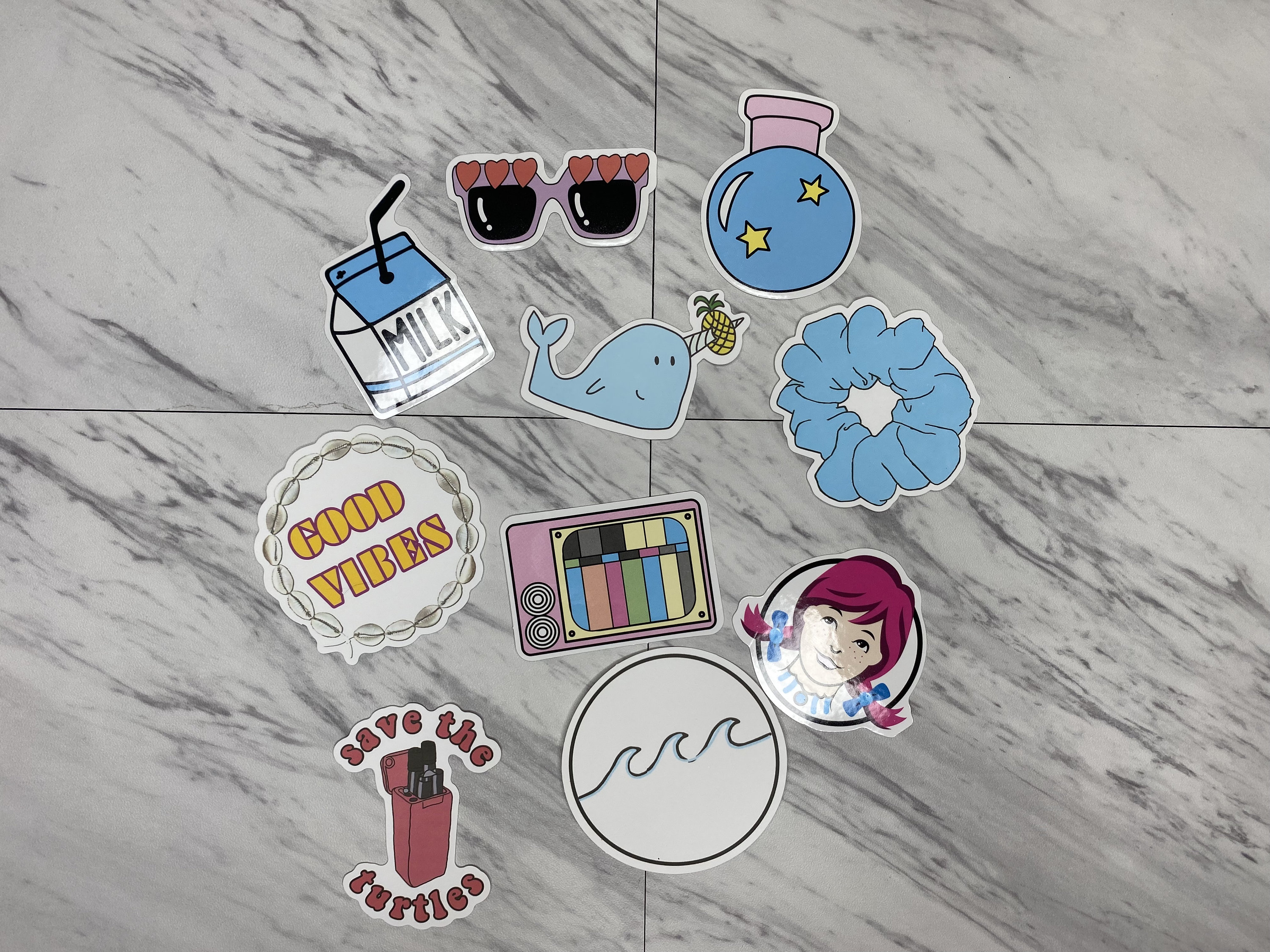 Girly Stickers Stickers for Binders Cute Stickers Cute Etsy