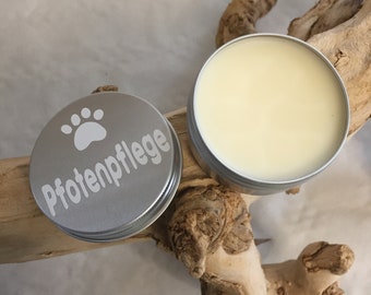 Hunde Pfotenpflege Balsam, 50ml , Hund u. Katzenpflege... aus Bienenwachs und Kokosöl