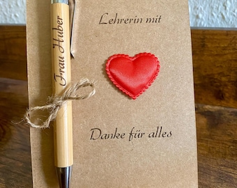 Maitresse Kugelschreiber – Süßes Dankeschön-Geschenk Für Deine Lehrerin