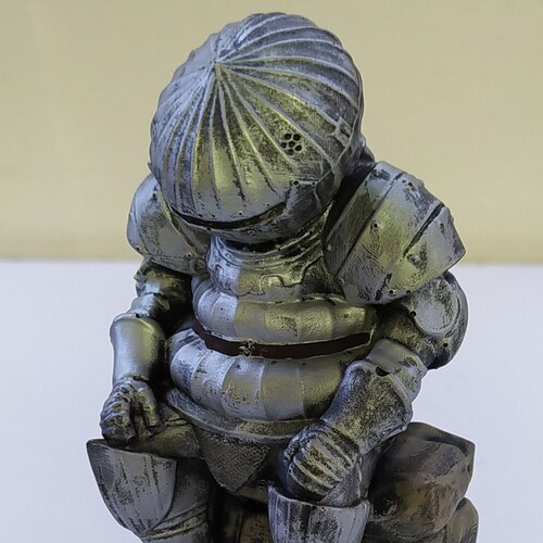 Dark Souls Figure Onion Knight Statue Siegmeyer of Catarina Etsy