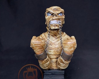 IRON MAIDEN BÜSTE (eddie), 6 '' Höhe, Sammlergeschenk, Eddie Statue, Iron Maiden Skulptur