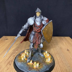 Dark Souls Red Knight Statue, Dark Souls Games Gift, Gamer Room Decor, Figurines For Fan