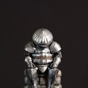 Dark Souls figure, Onion knight Statue, Siegmeyer of Catarina figure, Handmade Painting, Video Games Gift, collectible statue, Great Quality image 3