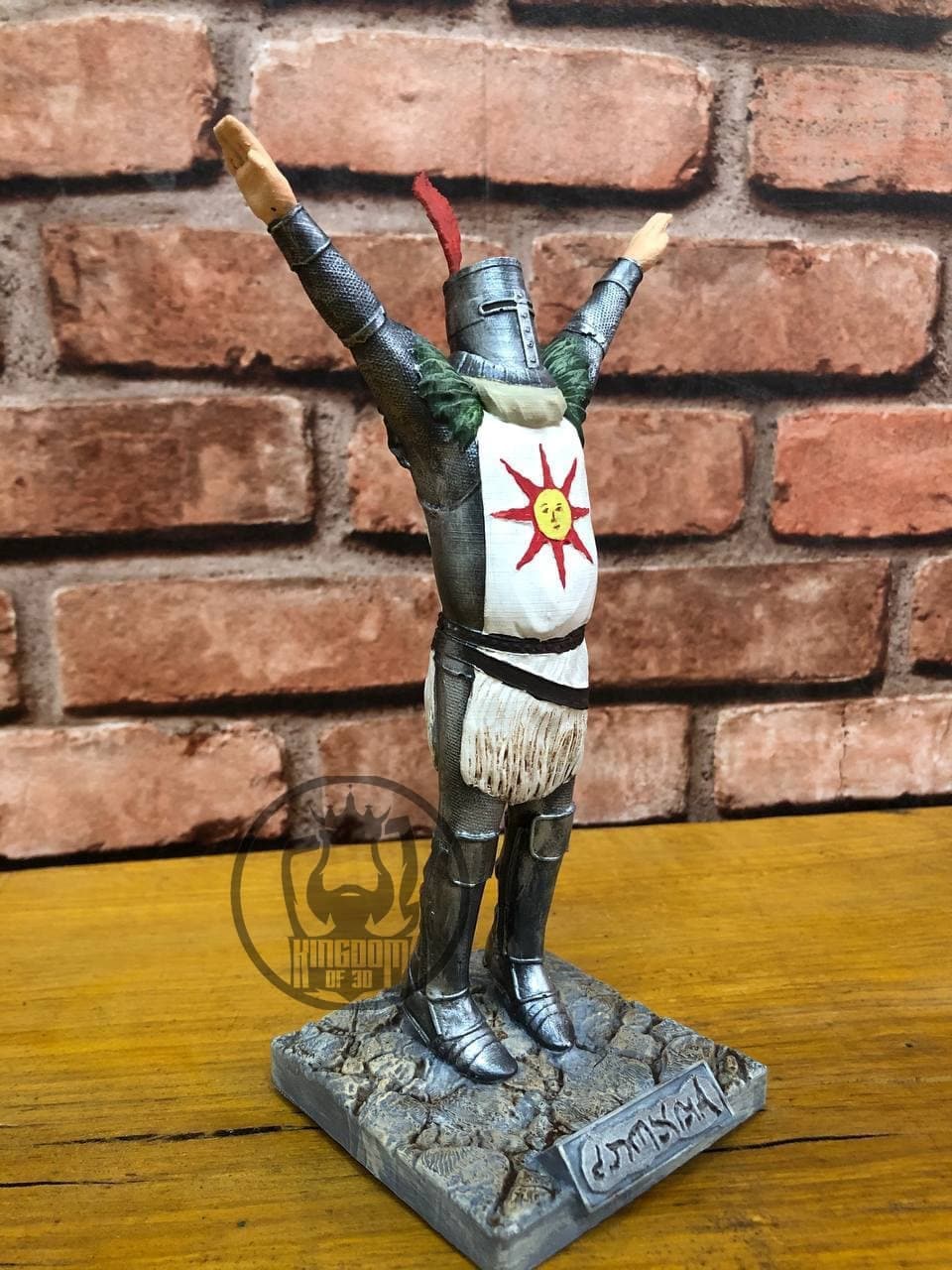 Dark Souls Figurines, Solaire of Astora Statue, Action Figures, Gaming  Setup, Video Games Statue, Gaming Accessory, Game Room Decor, 
