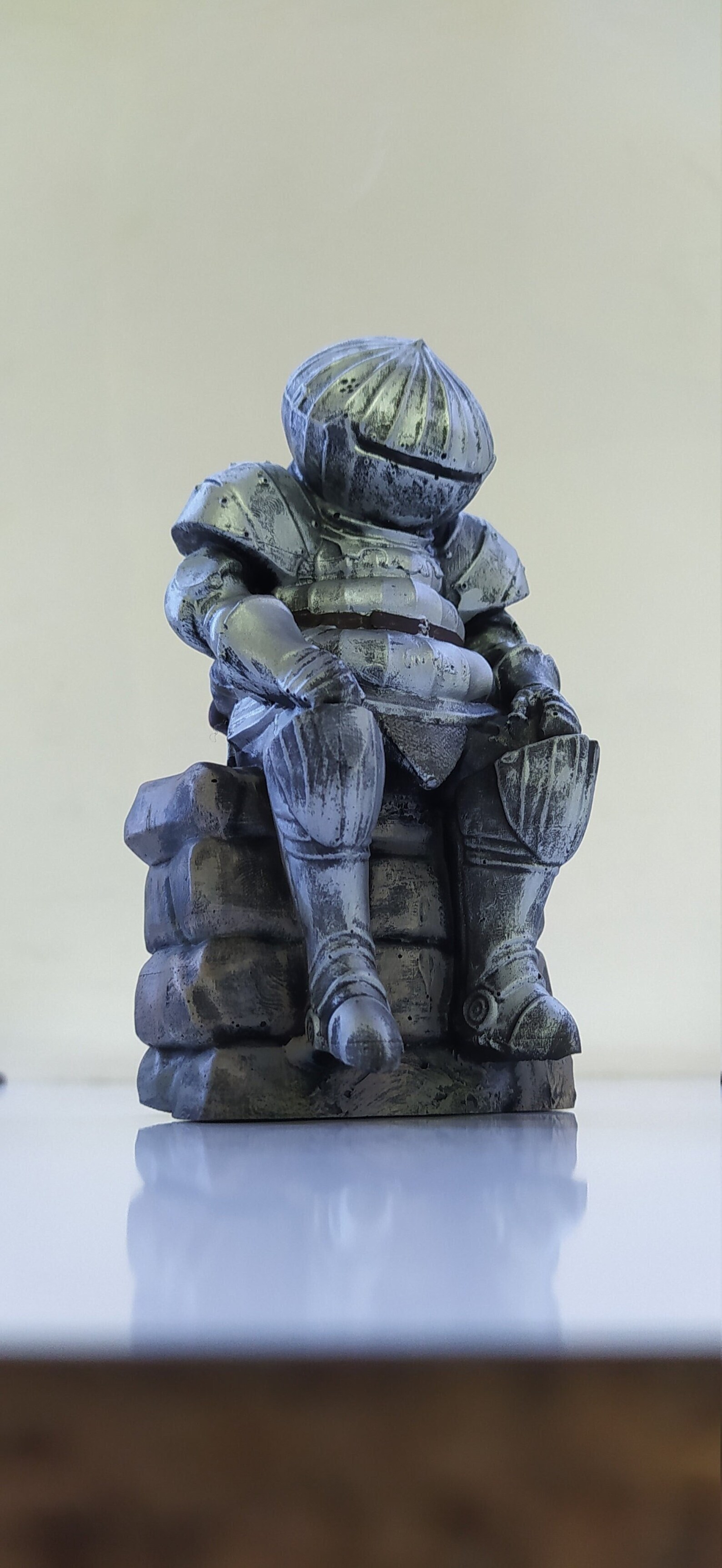 Dark Souls Figure Onion Knight Statue Siegmeyer of Catarina Etsy