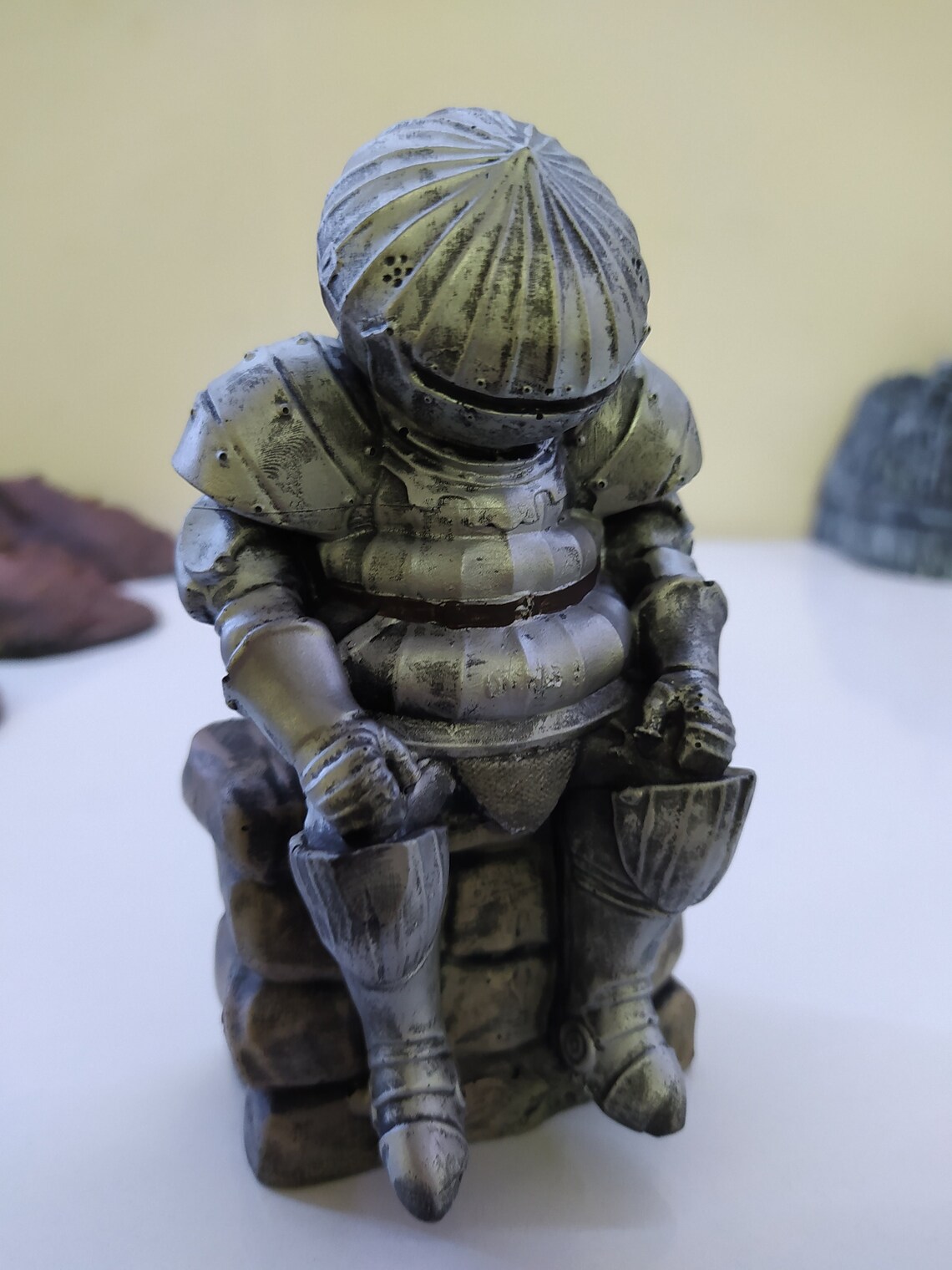 Dark Souls Figure Onion Knight Statue Siegmeyer of Catarina Etsy