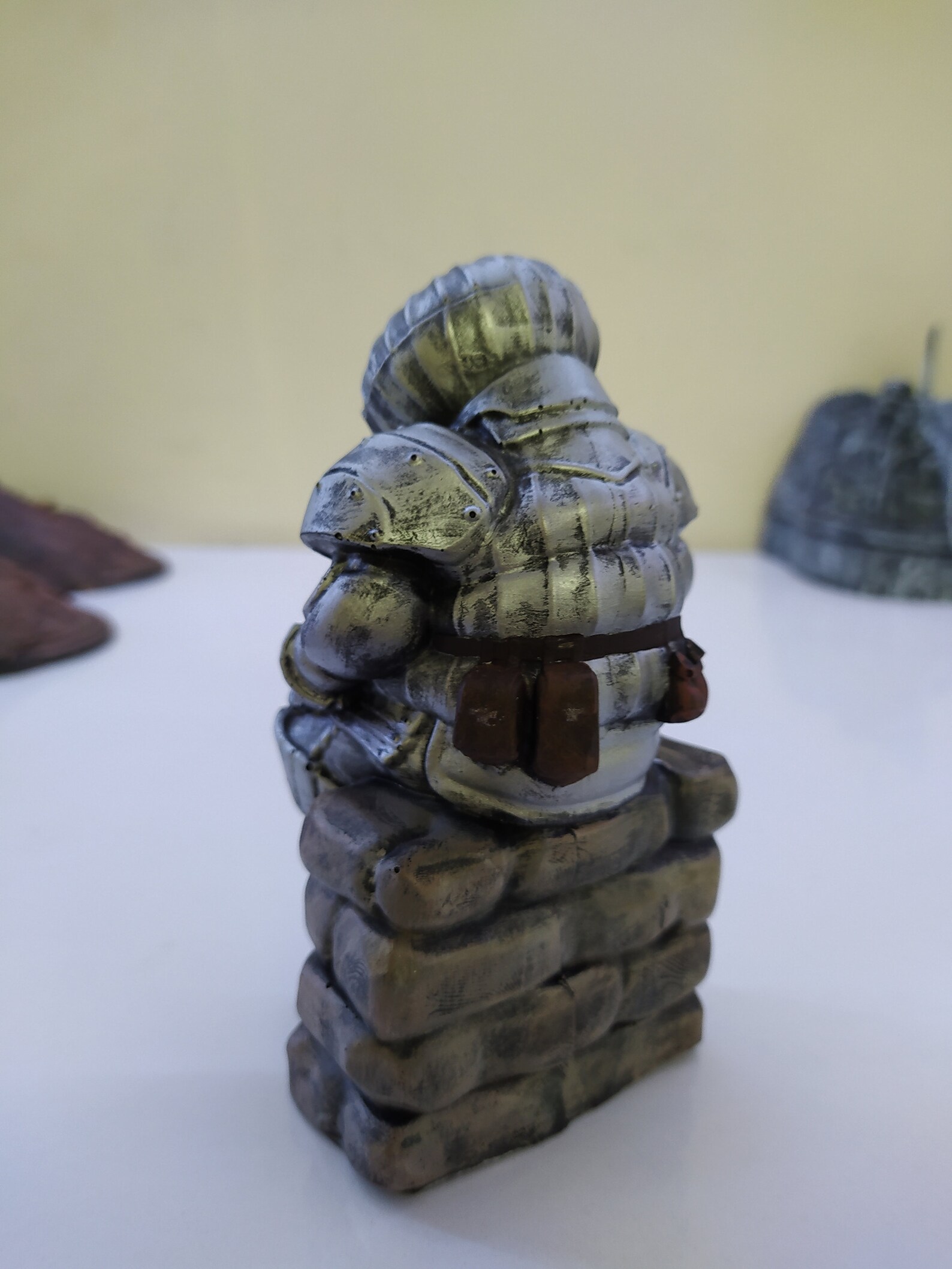 Dark Souls Figure Onion Knight Statue Siegmeyer of Catarina Etsy