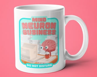 Mind neuron business mug | Neuroscience mug, Neuroscience gift, Neurosurgeon gift, Neurology gift, Gift for doctor, Gift for medical student