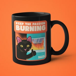 Keep the passion burning mug | Graduate student gift, Science mug, Science gift, Biology mug, Biology gift, Chemistry mug, Chemistry gift