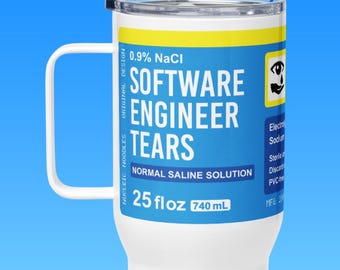 Software engineer tears tumbler | Computer programmer gift, Software developer gift, Computer science major gift, Full-stack developer gift